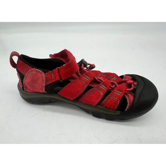 KEEN Kids Newport H2 Water Sandals Unisex Red Outdoors Casual Waterproof - Picture 7 of 12